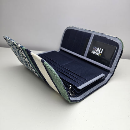 Billetera Porta Celular (jade combinado)