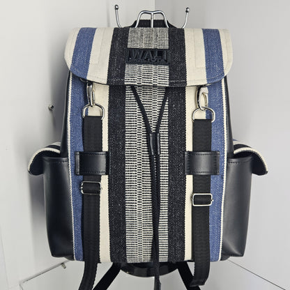 MOCHILA WALI CUERO _ Oreo