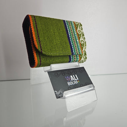 Billetera mini (verde lechuga)