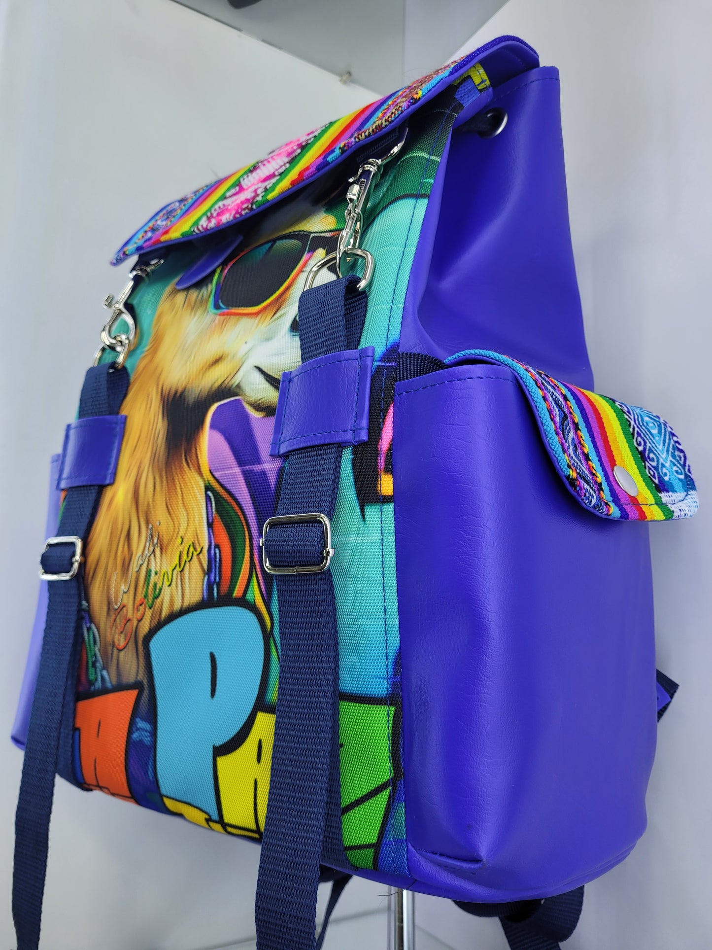 Mochila azul (paceño)