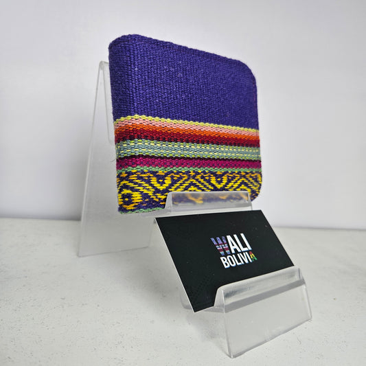 Billetera doble (indigo)