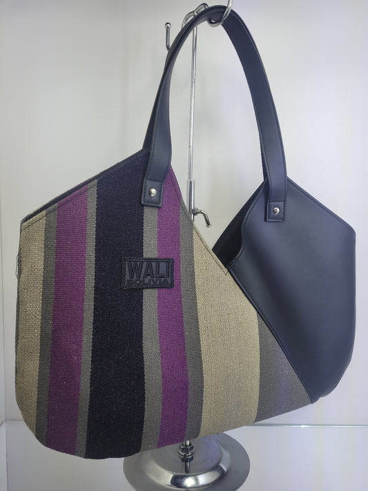 Cartera de Oficina V(lila combinado)