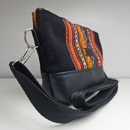 Cartera mini (negro fuego)