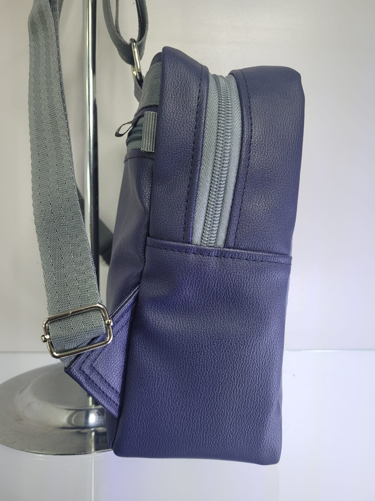 Mochila mini para dama (azul crema)