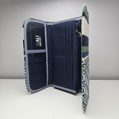 Billetera Porta Celular (jade combinado)