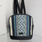 Mochila mini (jade cuero negro)