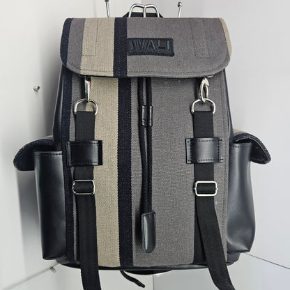 Mochila de cuero (plomo oscuro)