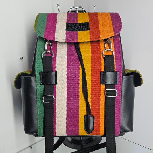MOCHILA WALI CUERO _ Purpura