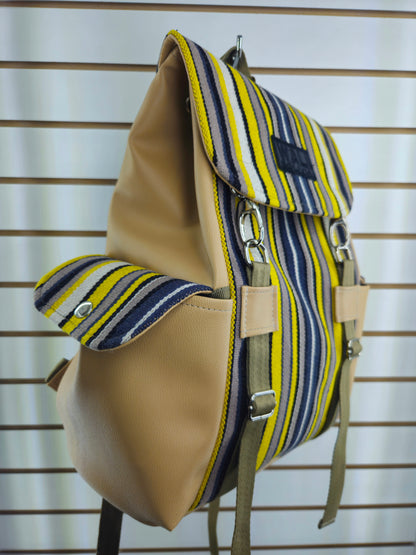 Mochila wali (tigre cuero claro)