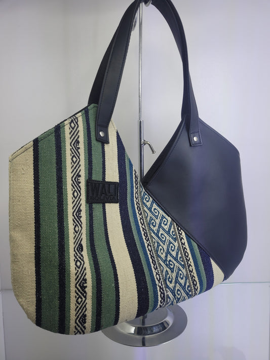 Cartera v de oficina(color jade)