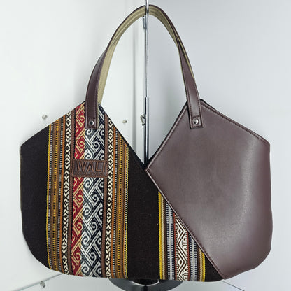 Cartera V (chocolate)