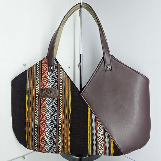 Cartera V (chocolate)