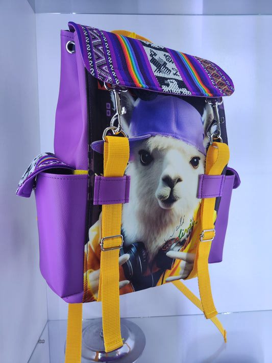 Mochila urbana (llama dj)