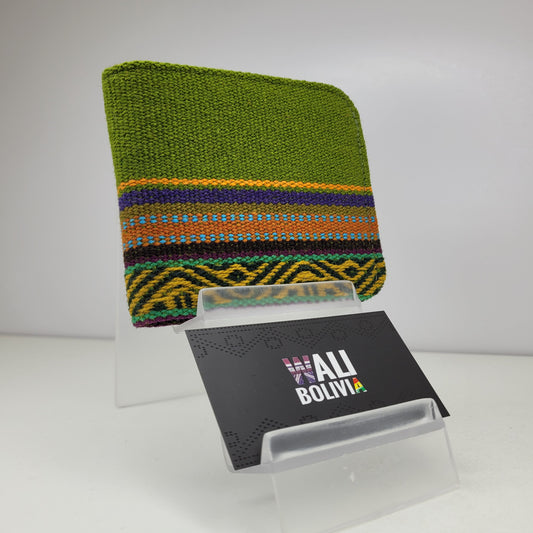 Billetera Verde Pacai (Varon Doble)