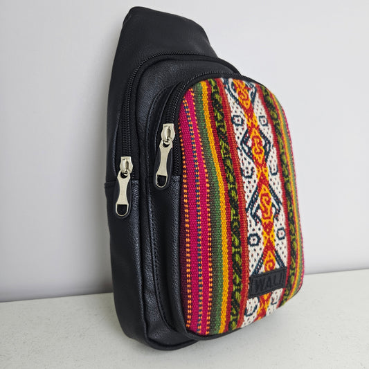 Pechera de aguayo (diseño rojo)