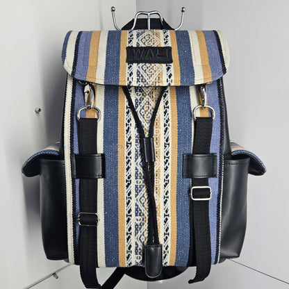 MOCHILA WALI CUERO _ Lavanda