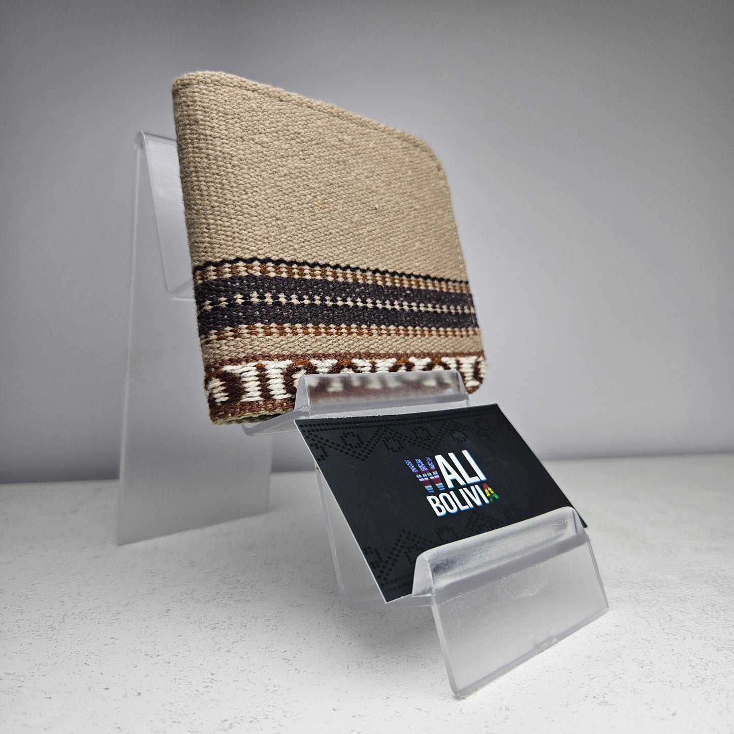 Billetera doble (beige)