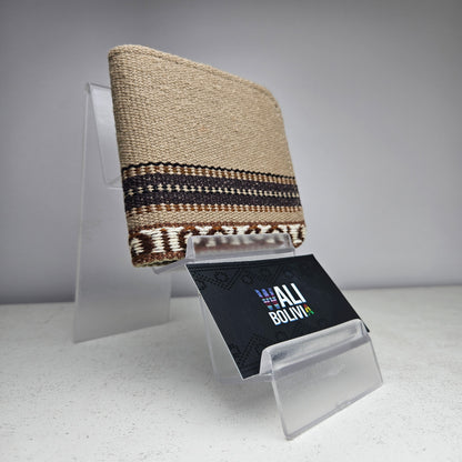 Billetera doble (beige)
