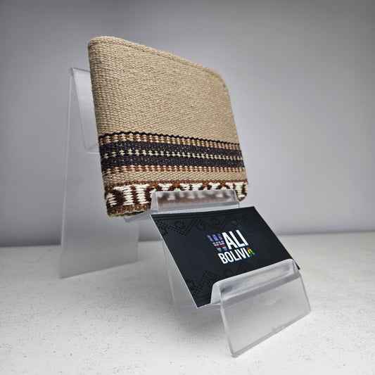 Billetera doble (beige)