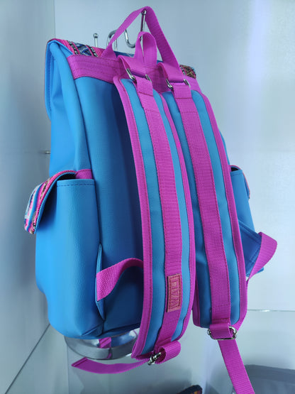 Mochila diseño llamita con gafas