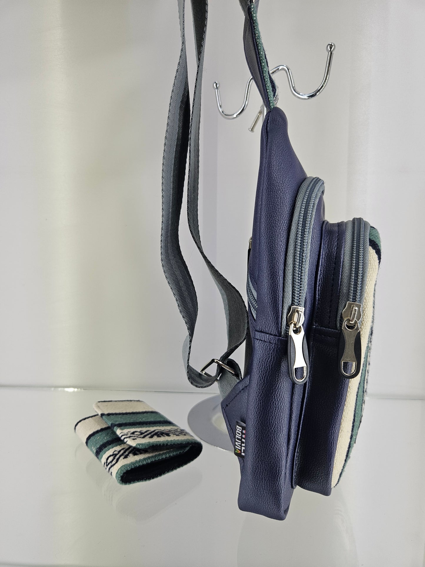 Combo Pechera con billetera triple (jade)