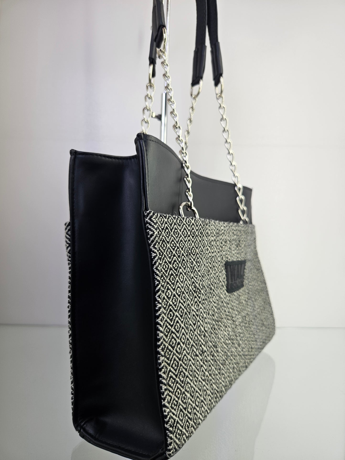 Cartera de cuero (Perdiz blanco)