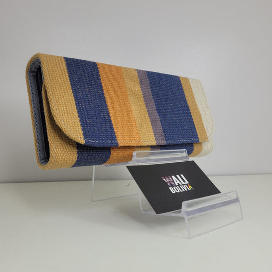 Billetera Portacelular (azul combinado)