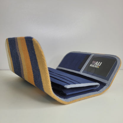 Billetera Portacelular (azul combinado)