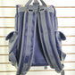 Mochila de aguayo (azul cremita)