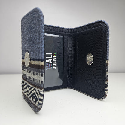 BILLETERA TRIPLE _ Azul denim