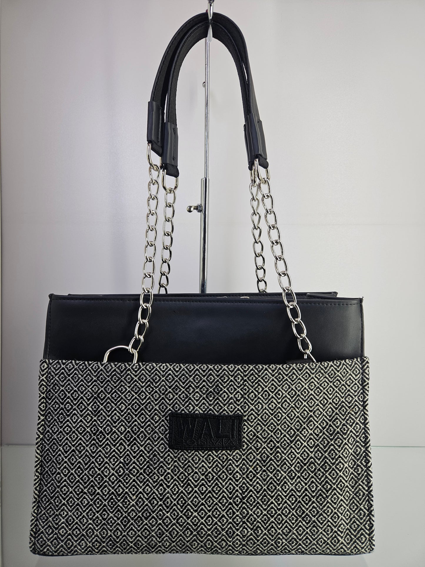 Cartera de cuero (Perdiz blanco)
