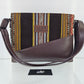 Cartera cuero aguayo (chocolate )