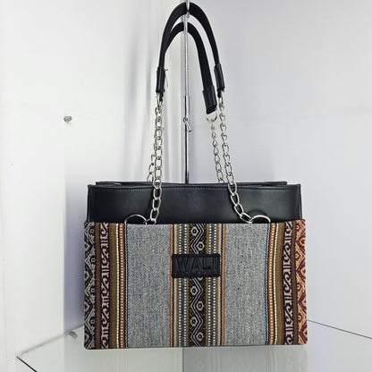 Cartera con cadena (plomo con diseño)