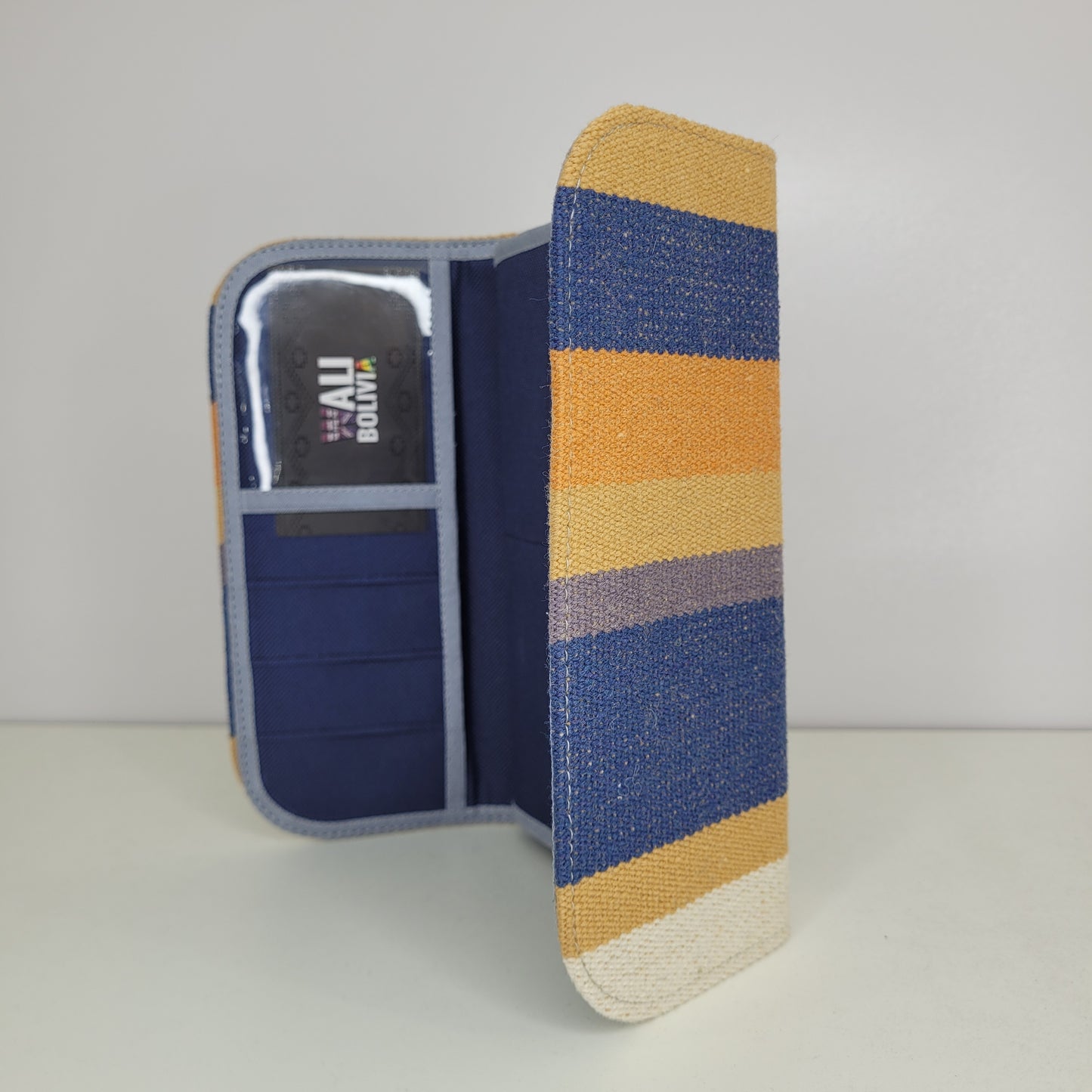 Billetera Portacelular (azul combinado)