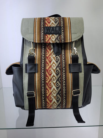 Mochila WALI (Plomo Jade)