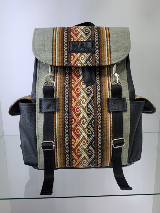 Mochila WALI (Plomo Jade)