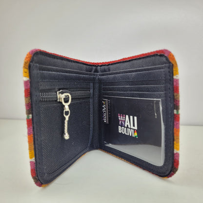 Billetera Naranjado (Varon Doble)