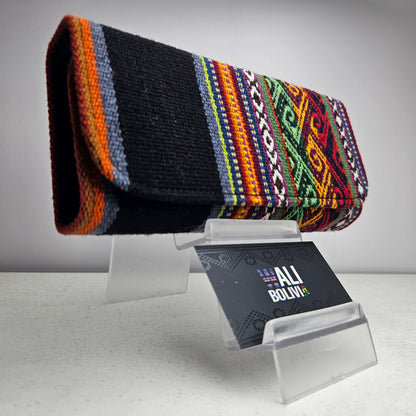 Billetera Portacelular (carbón diseño bajo)