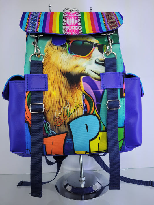 Mochila azul (paceño)