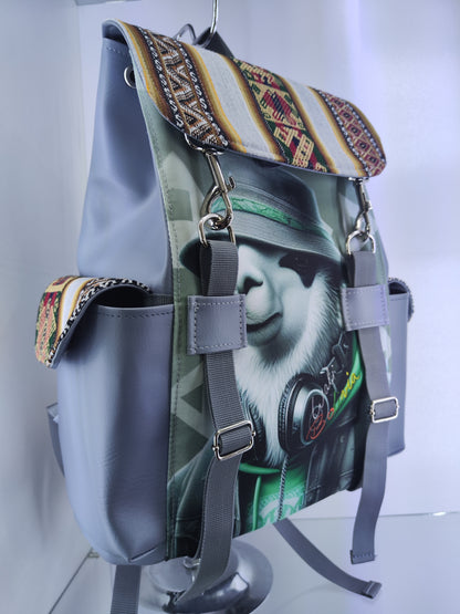 Mochila plomo Llama dj
