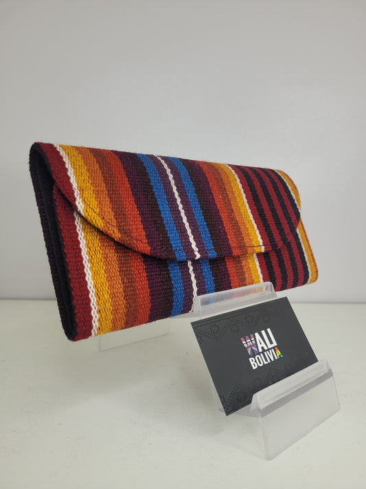 Billetera Chequera (Rojo fiesta)
