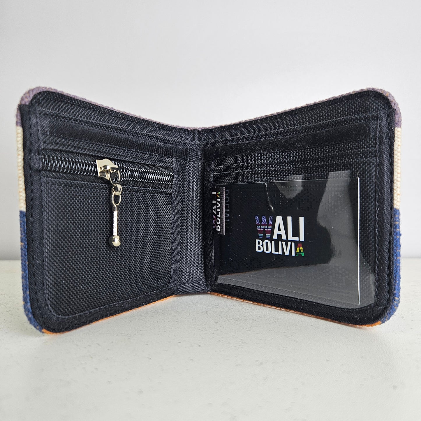 Billetera Azul Combinado(Varon Doble)