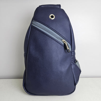 Pechera de aguayo (jade cuero azul)