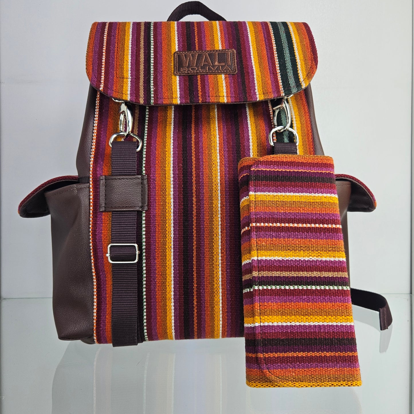 Combo de mochila y billetera (potosino)