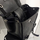 Mochila cuero aguayo (pedido negro)