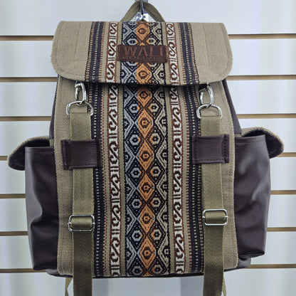Combo Mochila y Riñonera (beige)