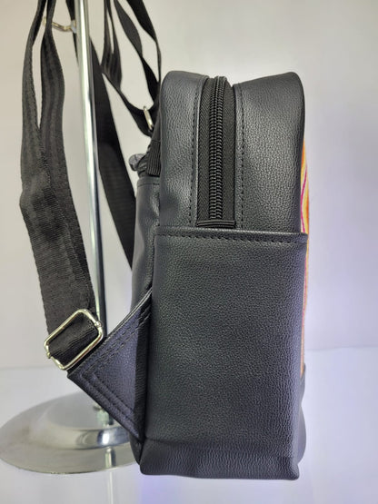 Mochila mini para dama (lila fiesta)