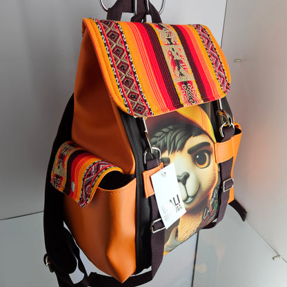 Mochila urbana (llamita cejon)