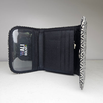 Billetera Mini (blanco perdiz)