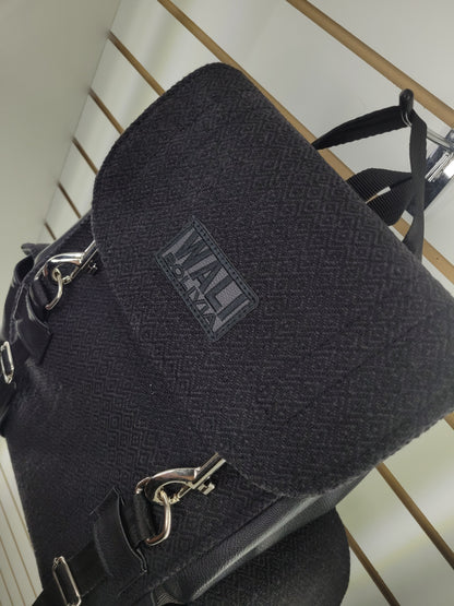 Mochila de aguayo (negra elegant)